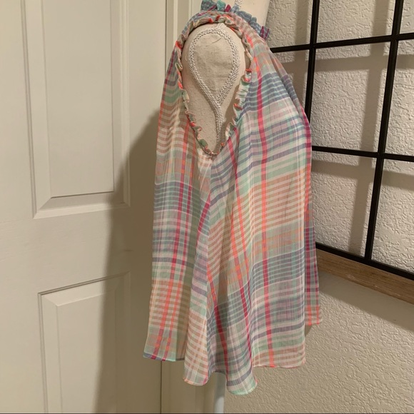 Belle sky sleeveless blouse size medium - Picture 6 of 6